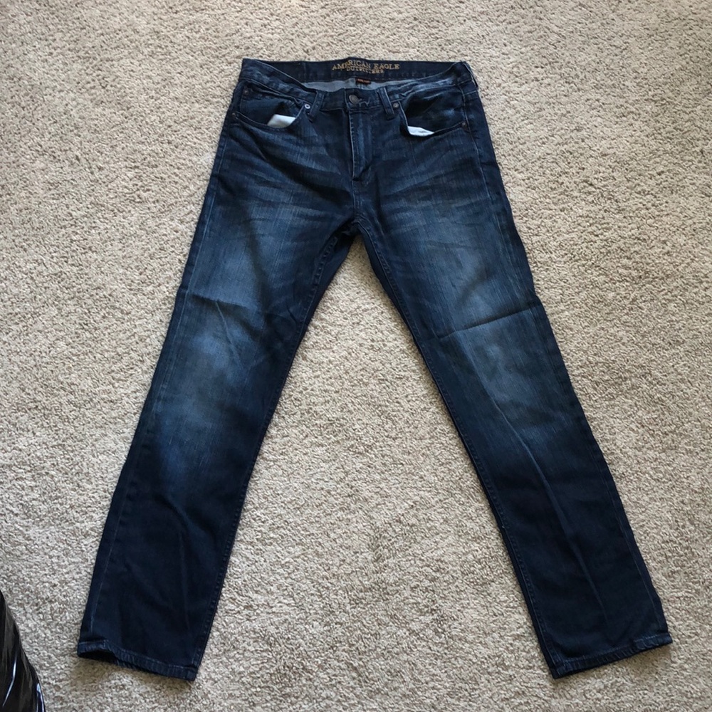 American Eagle slim straight jeans